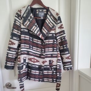 Charlotte Russe Tribal Peacoat